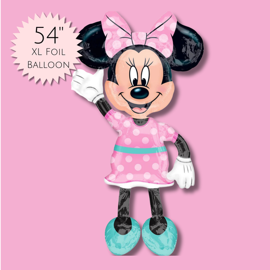 Disney AirWalker Balloon - 54" Minnie Mouse