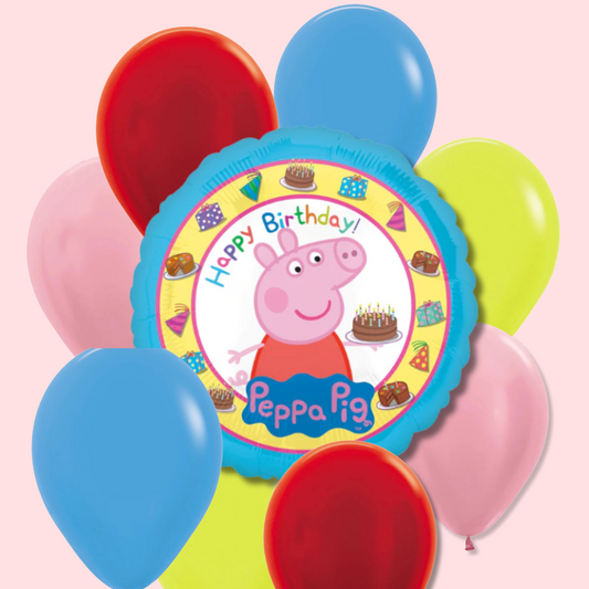 Balloon Bouquet - Peppa Pig 1