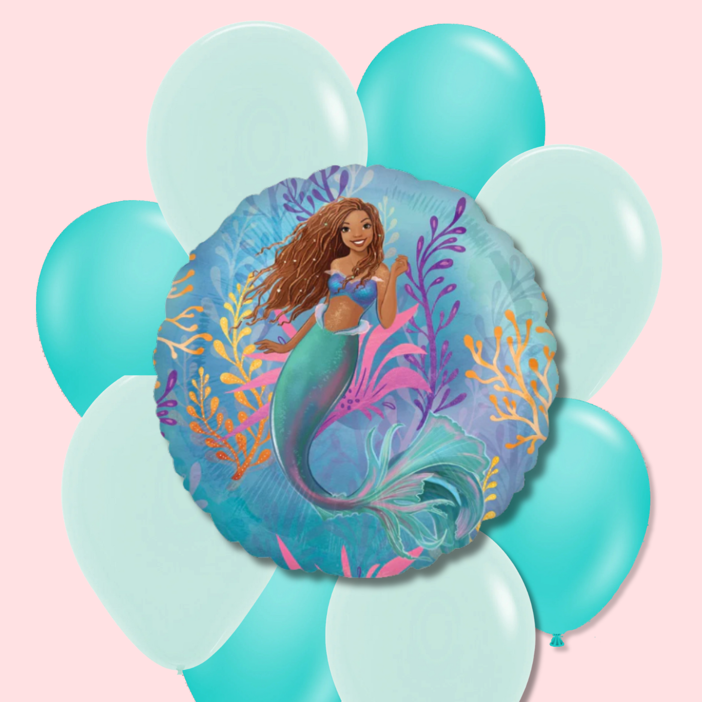 Disney Balloon Bouquet - Under the Sea Ariel